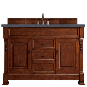 60" Brookfield Single Bathroom Vanity, Warm Cherry